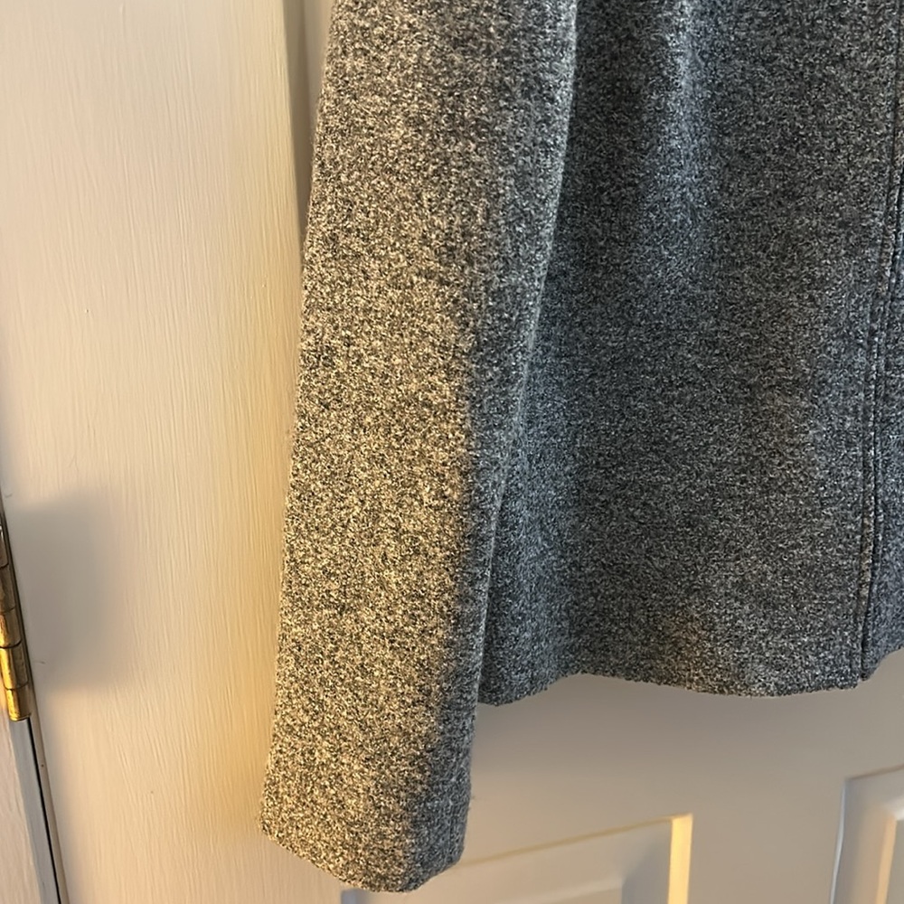 Talbots Gray Textured Jacket - Picture 5 of 6